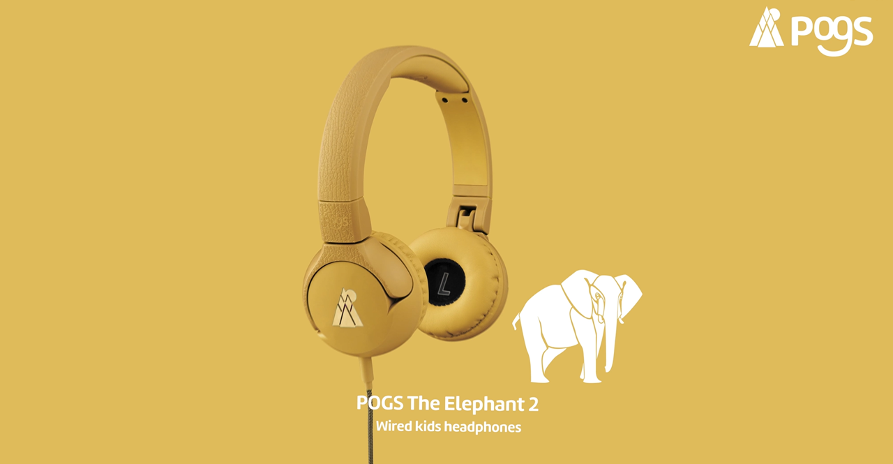 Video laden: POGS The Elephant 2 wired headphones instruction video